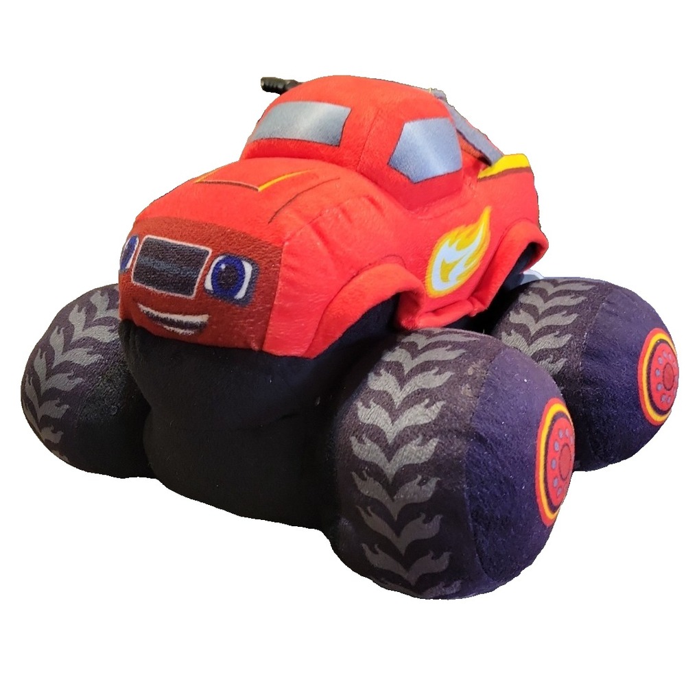 Nickelodeon Blaze and the Monster Machines Red Stuffed Vehicle Plush Toy